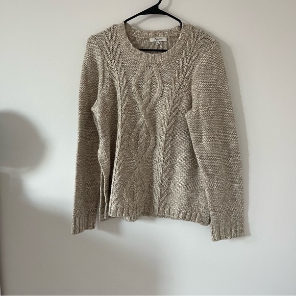 Madewell Firelight Marled Pullover Sweater - Picture 8 of 8